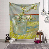 Lofaris Beautiful Floral Painting Style Still Life Wall Tapestry